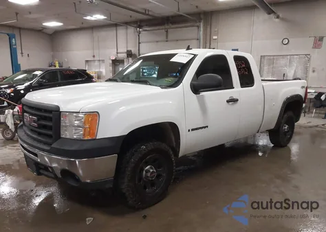 2009 GMC Sierra 1500 Work Truck from USA, damaged, VIN 1GTEK19C09Z259471
